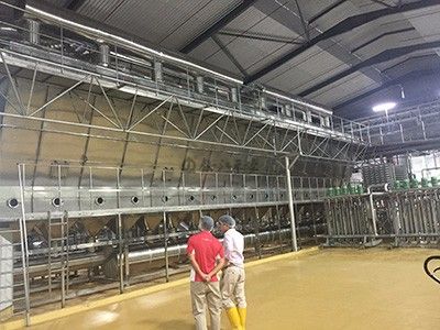 最新氯化鈣噴霧造粒流化床機，通過山東壽光某化工公司驗收