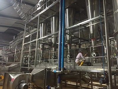草甘膦雙甘膦專用干燥機,通過南通江山農(nóng)藥化工股份有限公司驗收